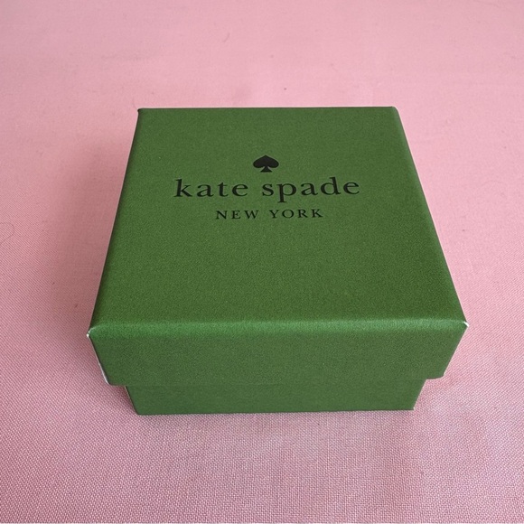 Kate Spade Sparkling Silver Cubic Zirconia Bow Stud Earrings NWT - Picture 5 of 5